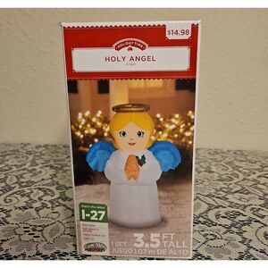 Holiday Time 3.5ft Inflatable Lighted "Holy Angel" Holiday Decor